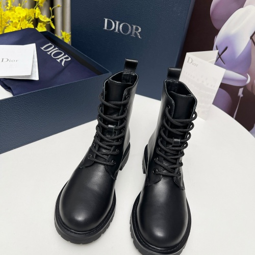 Replica Christian Dior Boots For Women #1245525 $105.00 USD for Wholesale