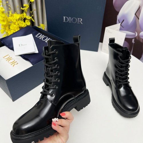 Replica Christian Dior Boots For Women #1245526 $105.00 USD for Wholesale