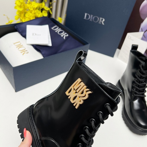 Replica Christian Dior Boots For Women #1245526 $105.00 USD for Wholesale