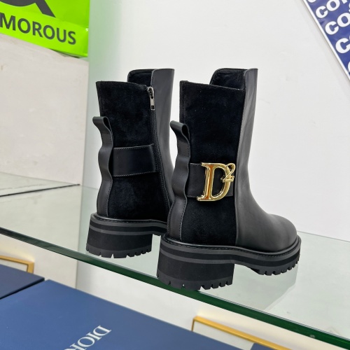 Replica Christian Dior Boots For Women #1245530 $108.00 USD for Wholesale