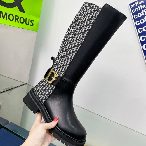 Replica Christian Dior Boots For Women #1245531 $140.00 USD for Wholesale