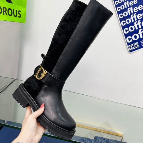 Replica Christian Dior Boots For Women #1245532 $140.00 USD for Wholesale