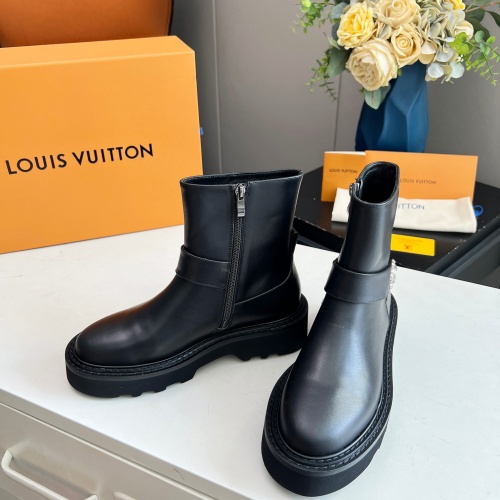 Replica Louis Vuitton Boots For Women #1245556 $102.00 USD for Wholesale