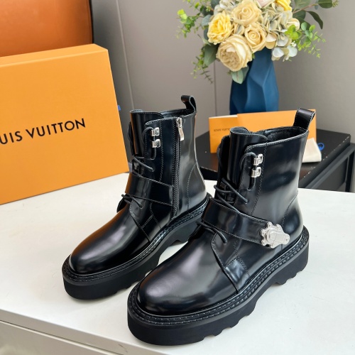 Louis Vuitton Boots For Women #1245559 $102.00 USD, Wholesale Replica Louis Vuitton Boots