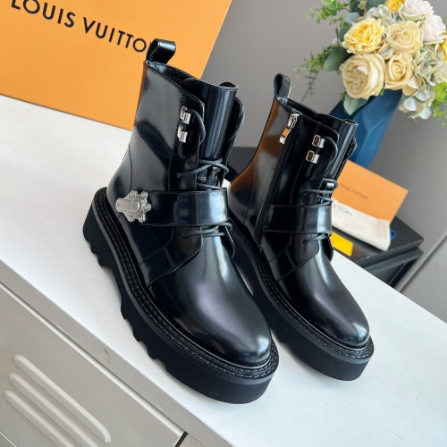 Replica Louis Vuitton Boots For Women #1245559 $102.00 USD for Wholesale