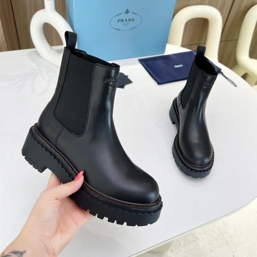 Prada Boots For Women #1245571 $115.00 USD, Wholesale Replica Prada Boots