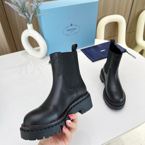 Replica Prada Boots For Women #1245571 $115.00 USD for Wholesale