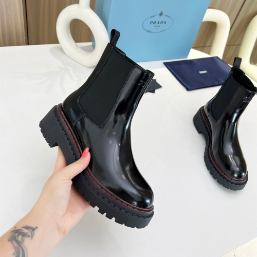 Prada Boots For Women #1245572 $115.00 USD, Wholesale Replica Prada Boots