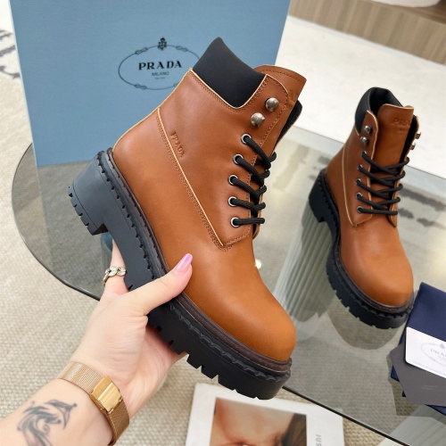 Prada Boots For Women #1245573 $125.00 USD, Wholesale Replica Prada Boots