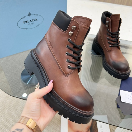 Prada Boots For Women #1245574 $125.00 USD, Wholesale Replica Prada Boots