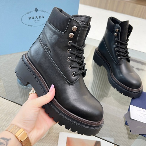 Prada Boots For Women #1245575 $125.00 USD, Wholesale Replica Prada Boots