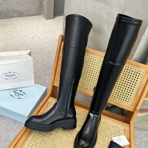 Replica Prada Boots For Women #1245577 $118.00 USD for Wholesale