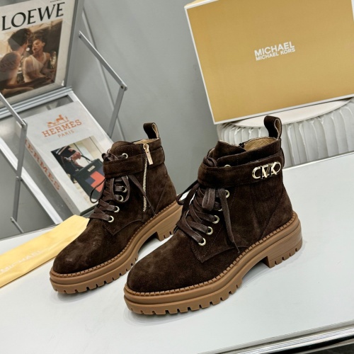 Michael Kors Boots For Women #1245594 $108.00 USD, Wholesale Replica Michael Kors Boots