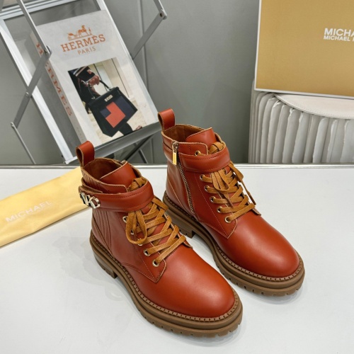 Replica Michael Kors Boots For Women #1245595 $108.00 USD for Wholesale