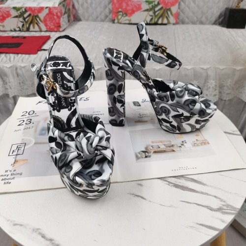 Replica Dolce & Gabbana D&G Sandal For Women #1245651 $140.00 USD for Wholesale