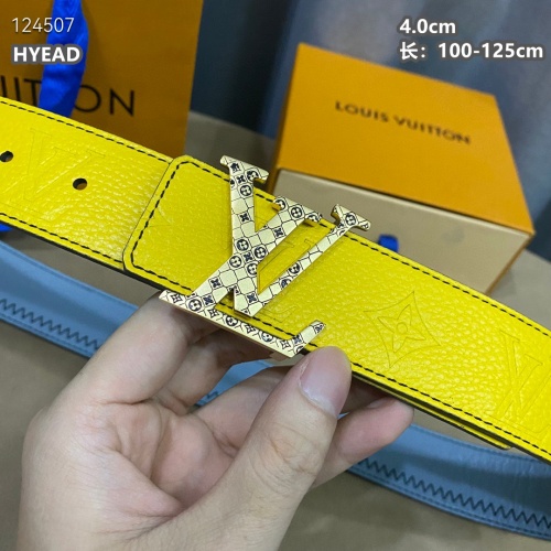 Replica Louis Vuitton AAA Quality Belts For Men #1245673 $56.00 USD for Wholesale