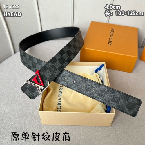 Replica Louis Vuitton AAA Quality Belts For Men #1245685 $56.00 USD for Wholesale