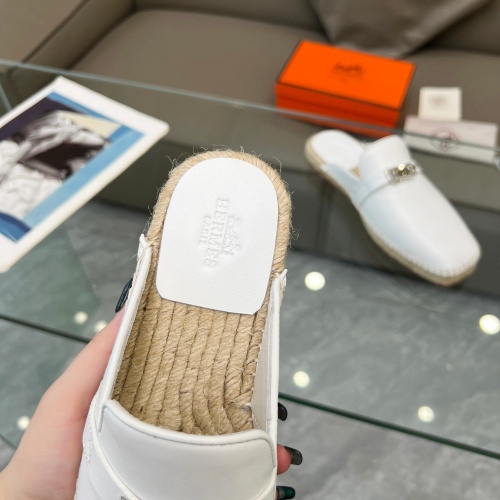 Replica Hermes Slippers For Women #1245695 $88.00 USD for Wholesale