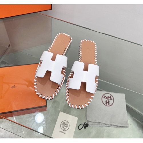 Hermes Slippers For Women #1245707 $85.00 USD, Wholesale Replica Hermes Slippers