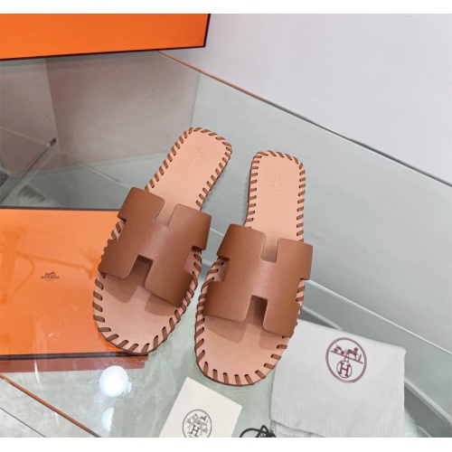 Hermes Slippers For Women #1245710 $85.00 USD, Wholesale Replica Hermes Slippers