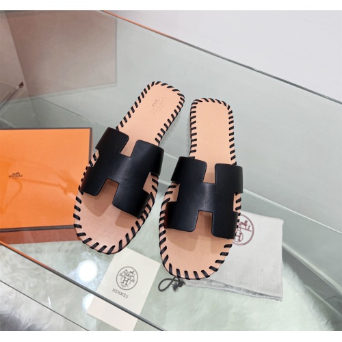 Hermes Slippers For Women #1245711 $85.00 USD, Wholesale Replica Hermes Slippers