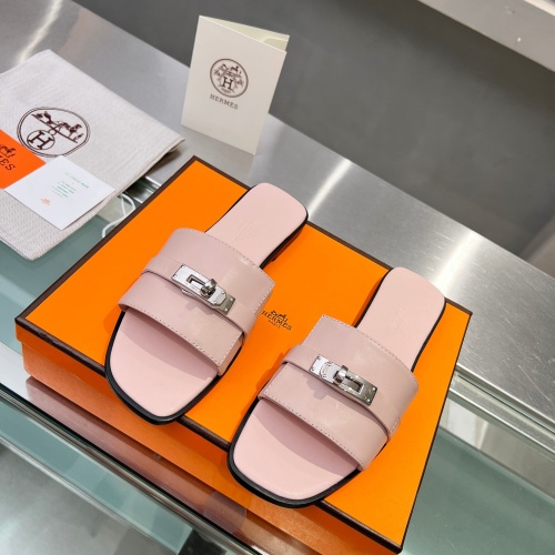 Hermes Slippers For Women #1245719 $82.00 USD, Wholesale Replica Hermes Slippers