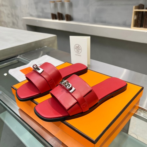 Hermes Slippers For Women #1245722 $82.00 USD, Wholesale Replica Hermes Slippers