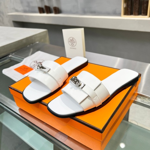 Hermes Slippers For Women #1245728 $82.00 USD, Wholesale Replica Hermes Slippers