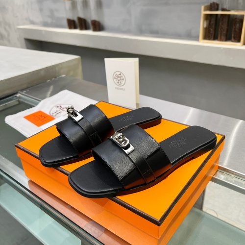 Hermes Slippers For Women #1245730 $82.00 USD, Wholesale Replica Hermes Slippers