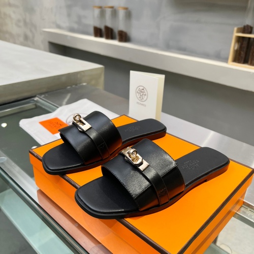 Hermes Slippers For Women #1245731 $82.00 USD, Wholesale Replica Hermes Slippers