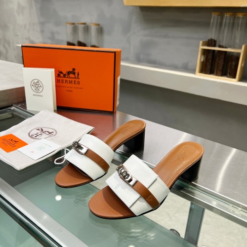 Hermes Slippers For Women #1245732 $85.00 USD, Wholesale Replica Hermes Slippers