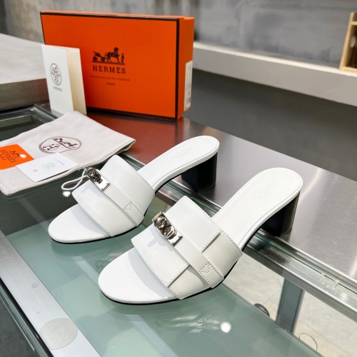 Hermes Slippers For Women #1245734 $85.00 USD, Wholesale Replica Hermes Slippers