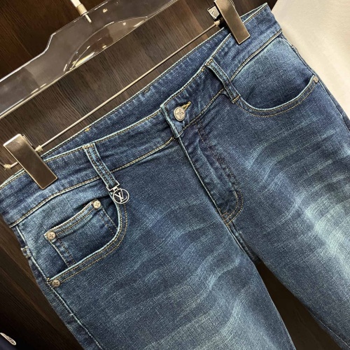 Replica Louis Vuitton LV Jeans For Men #1245743 $85.00 USD for Wholesale