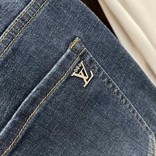 Replica Louis Vuitton LV Jeans For Men #1245743 $85.00 USD for Wholesale