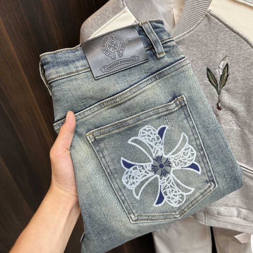 Chrome Hearts Jeans For Men #1245744 $96.00 USD, Wholesale Replica Chrome Hearts Jeans