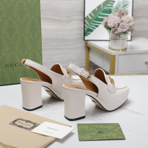 Replica Gucci Sandal For Women #1245748 $100.00 USD for Wholesale