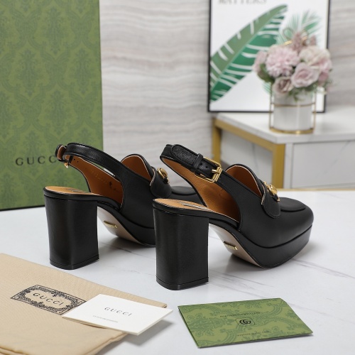 Replica Gucci Sandal For Women #1245749 $100.00 USD for Wholesale