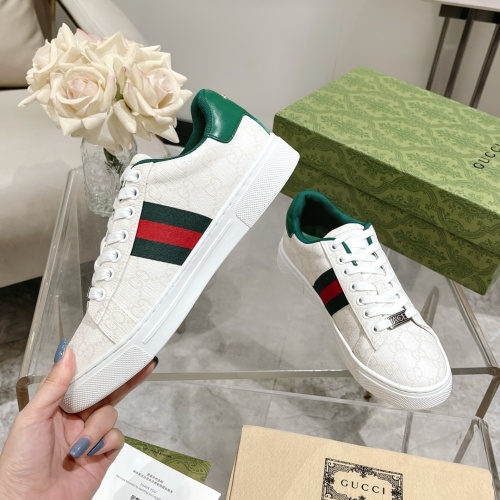 Replica Gucci Casual Shoes For Women #1245760 $88.00 USD for Wholesale