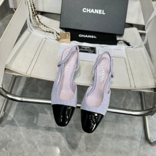 Replica Chanel Sandal For Women #1245774 $92.00 USD for Wholesale