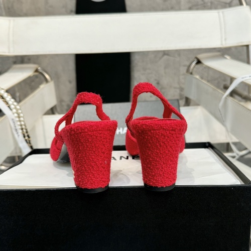 Replica Chanel Sandal For Women #1245775 $92.00 USD for Wholesale