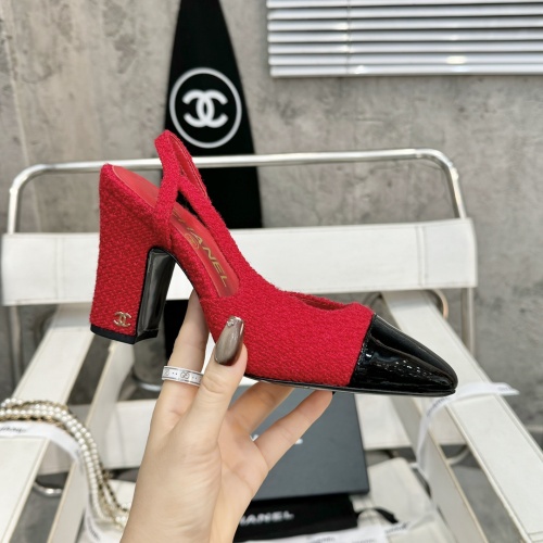 Replica Chanel Sandal For Women #1245780 $98.00 USD for Wholesale