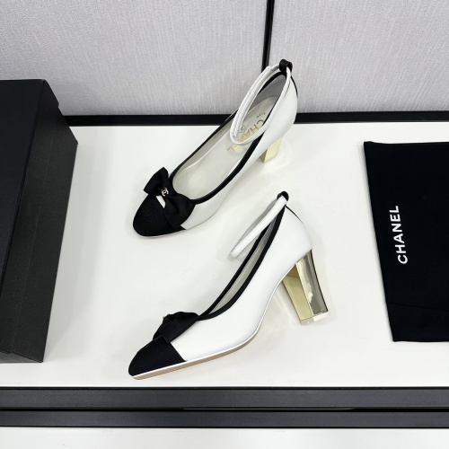 Replica Chanel High-Heeled Shoes For Women #1245787 $108.00 USD for Wholesale