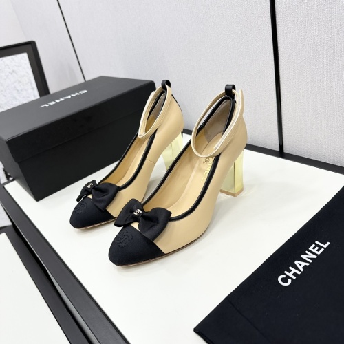 Chanel High-Heeled Shoes For Women #1245788 $108.00 USD, Wholesale Replica Chanel High-Heeled Shoes