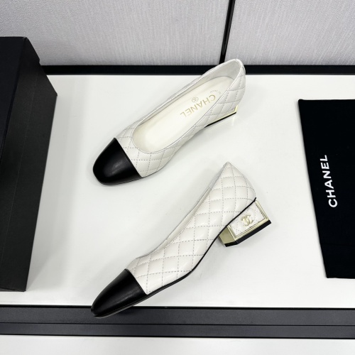 Chanel High-Heeled Shoes For Women #1245790 $108.00 USD, Wholesale Replica Chanel High-Heeled Shoes