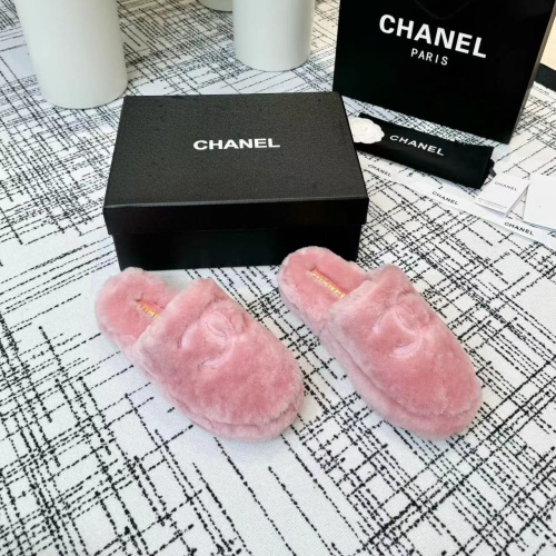 Chanel Slippers For Women #1245797 $92.00 USD, Wholesale Replica Chanel Slippers