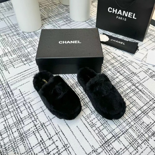 Chanel Slippers For Women #1245798 $92.00 USD, Wholesale Replica Chanel Slippers