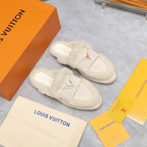 Replica Louis Vuitton Slippers For Women #1245801 $115.00 USD for Wholesale