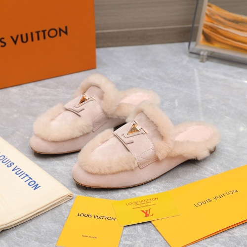 Louis Vuitton Slippers For Women #1245802 $115.00 USD, Wholesale Replica Louis Vuitton Slippers