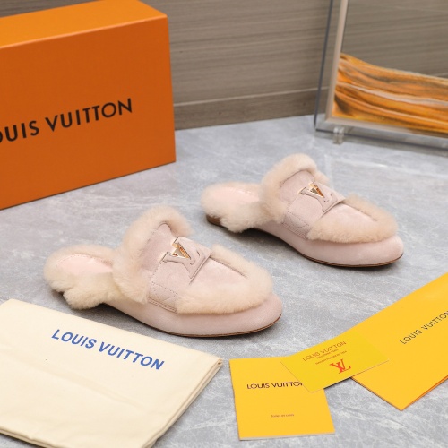 Replica Louis Vuitton Slippers For Women #1245802 $115.00 USD for Wholesale