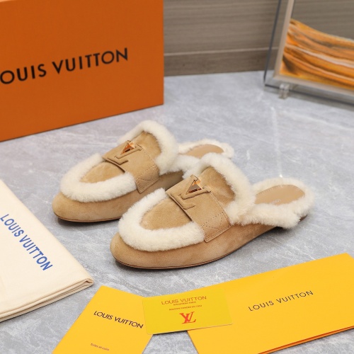 Louis Vuitton Slippers For Women #1245806 $115.00 USD, Wholesale Replica Louis Vuitton Slippers